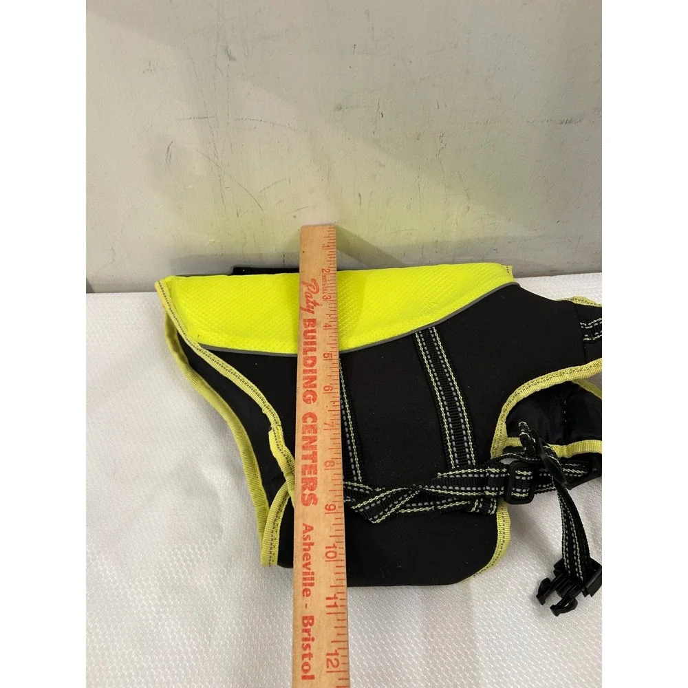 Arcadia Trail Flotation Coat Small Yellow Reflective Dog Life Vest Pet Safety